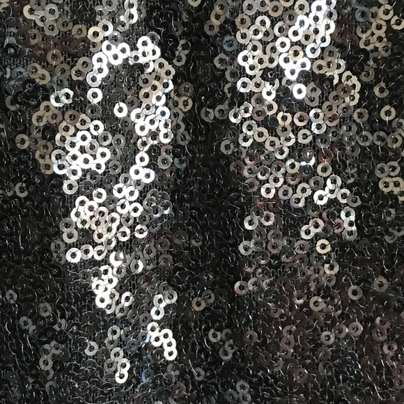 JOAN BOYCE Black Sequin Pants Pull-On Relaxed Fit Women’s Size XL 1X - Picture 5 of 16